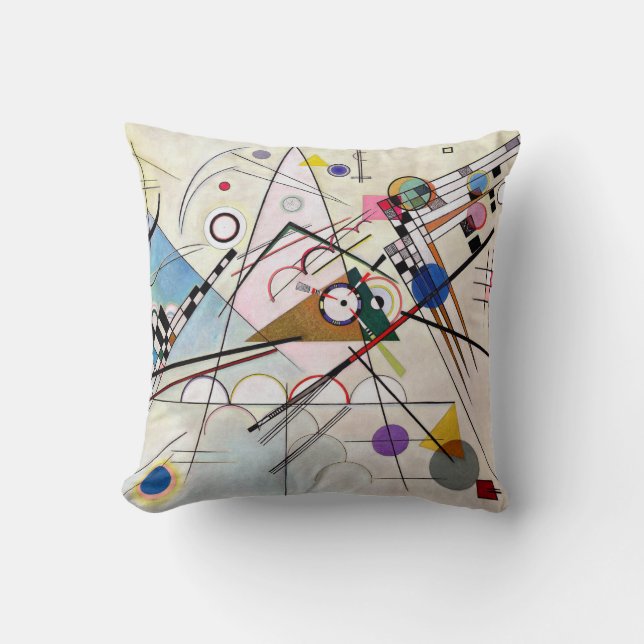 Cojín Decorativo Composición VIII, Wassily Kandinsky (Anverso)