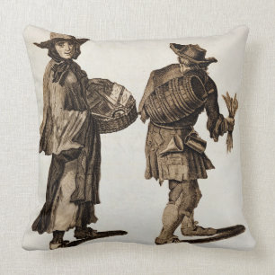 Cojín Decorativo ¡"Compre un nuevo almanaque! ¡Multe la tinta de