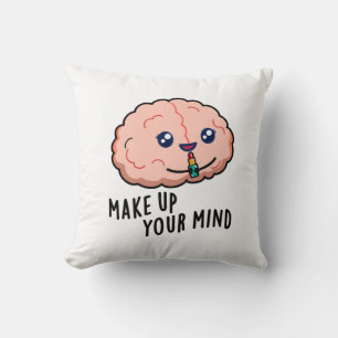Cojín Decorativo Comprende tu mente Funny Brain Pun