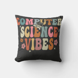 Cojín Decorativo Computación retro Vibes profesor-GThrow Pillow