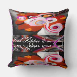 Cojín Decorativo "Comunidad Hood-Hippie"
