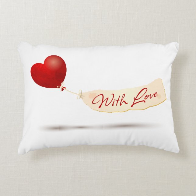 Cojín Decorativo Con amor (Anverso)
