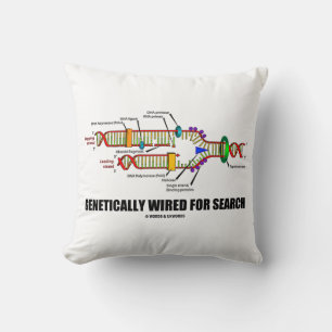 Cojín Decorativo Con Cable Genético Para Buscar Humor De Replicació
