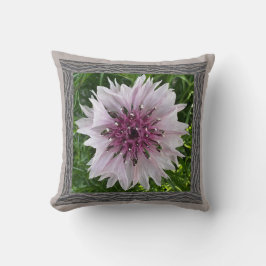Cojín decorativo con deflector rosa