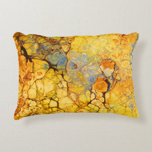 Cojín decorativo con diseño abstract organico