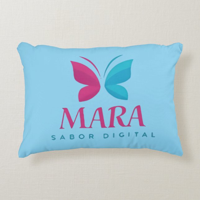 Cojín decorativo con diseño moderno (Anverso)