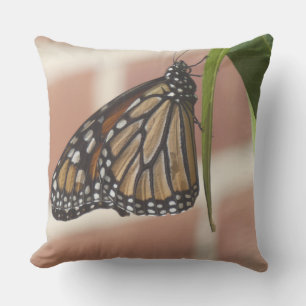 Cojín decorativo Con Imagen De Mariposa Monarca