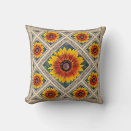 Cojín decorativo con los girasoles de Susie-1