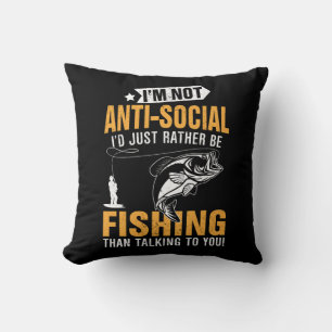 Cojín Decorativo Con tema de pesca