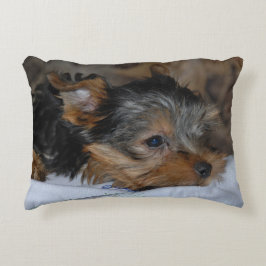 cojín decorativo con un perrito