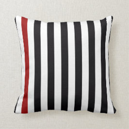 Cojín Decorativo Con Una Banda Roja