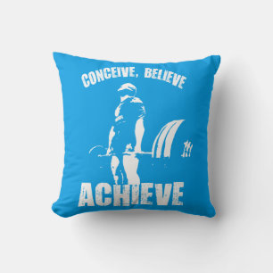 Cojín Decorativo Concebir, creer, lograr - Formar motivación
