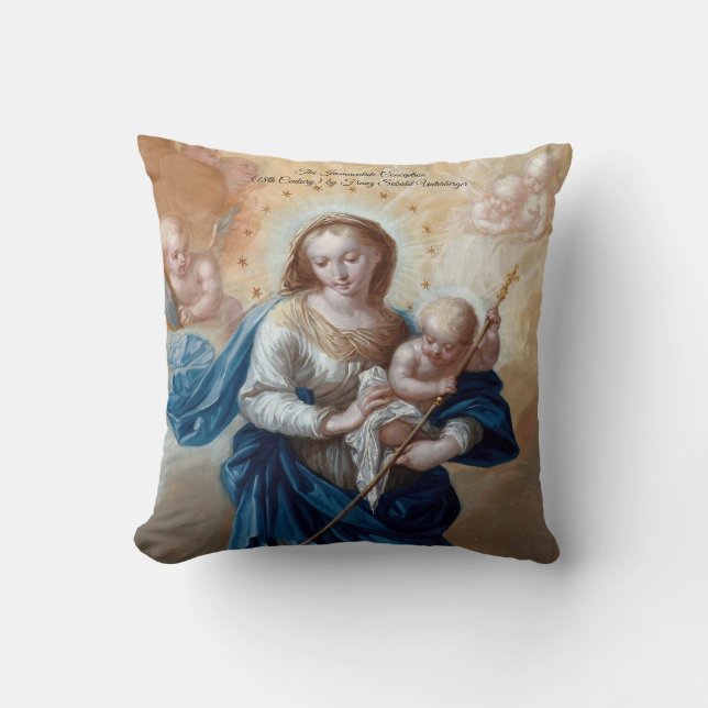 Cojín Decorativo Concepción inmaculada (Anverso)