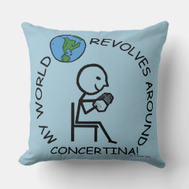 Cojín Decorativo Concertina: El mundo se repite