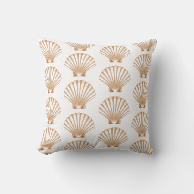 Cojín Decorativo - Concha de Mar (Anverso)