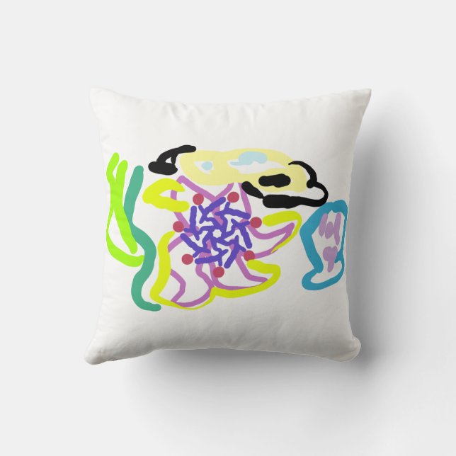 Cojín Decorativo Concha y estrella de mar (Reverso)