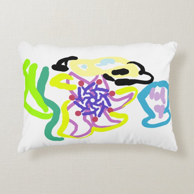 Cojín Decorativo Concha y estrella de mar (Anverso)