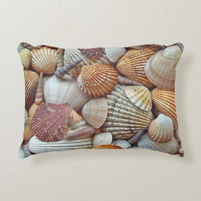 Cojín Decorativo Conchas de mar (Anverso)