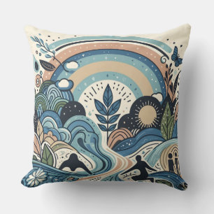 Cojín Decorativo Conciencia sobre la salud mental