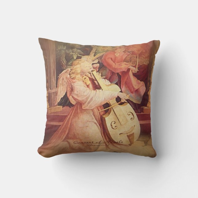 Cojín Decorativo Concierto de ángeles (Anverso)