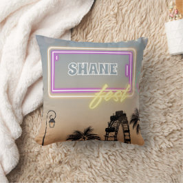 Cojín Decorativo Concierto del Festival de Música Cumpleaños