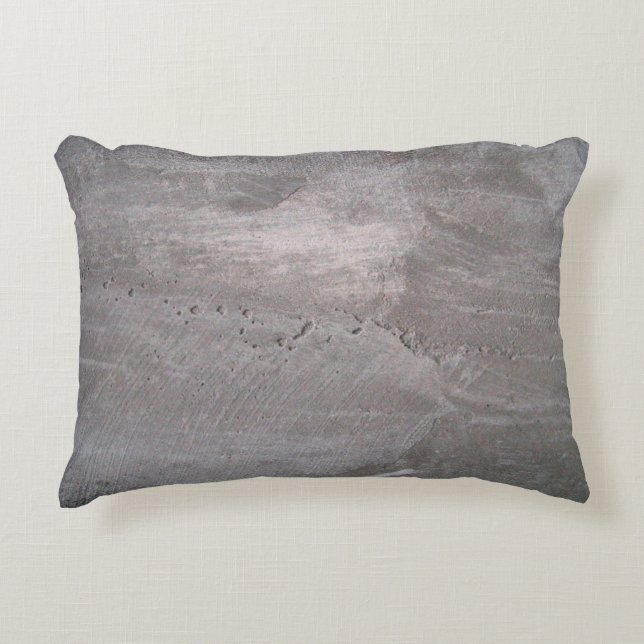 Cojín Decorativo Concrete grey gray wall plaster (Anverso)