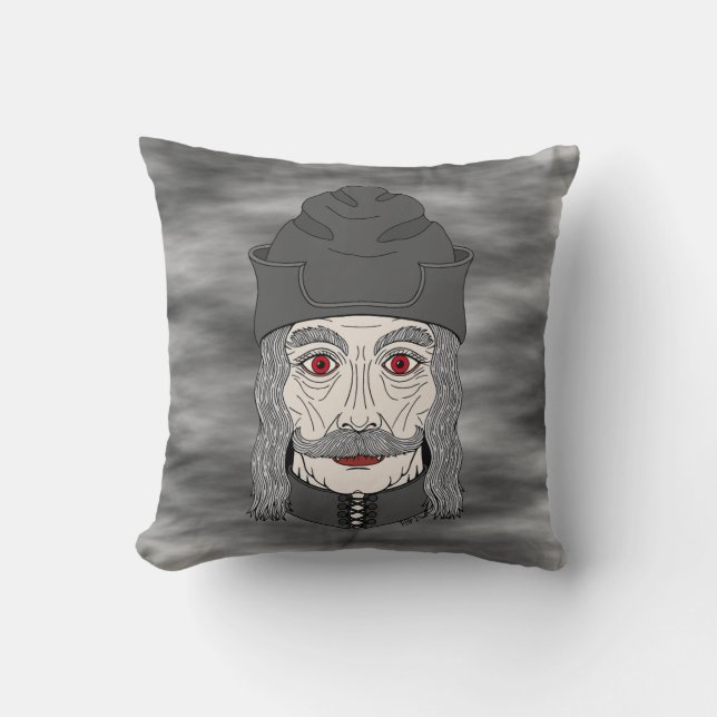 Cojín Decorativo Conde Drácula 2026 (Anverso)