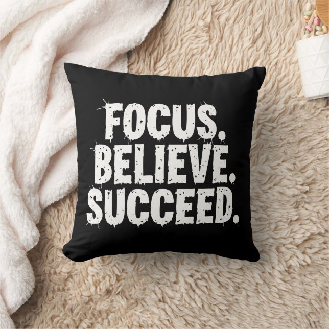 Cojín Decorativo Conducido Al Éxito (Manta)