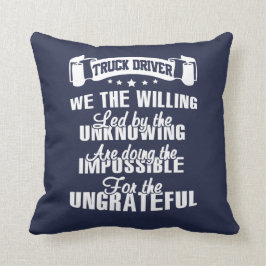 Cojín Decorativo Conductor de camión