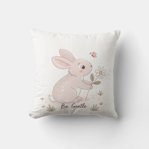 Cojín Decorativo Conejito bebé gentil – Escandinavo minimalista