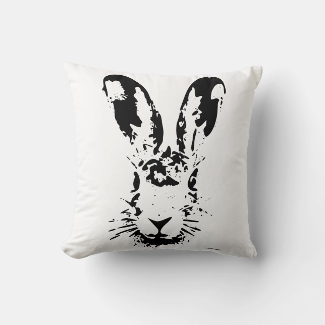 Cojín Decorativo Conejito de pascua (Anverso)