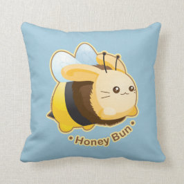 Cojín Decorativo Conejito lindo del bollo de miel