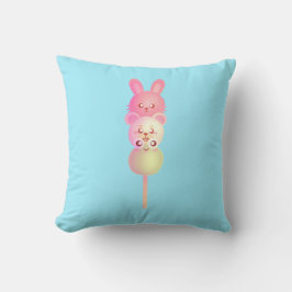 Cojín Decorativo Conejito, Oso Y Rana De Dango
