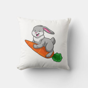 Cojín Decorativo Conejo con Zanahoria