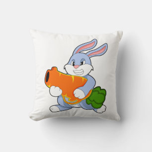 Cojín Decorativo Conejo con Zanahoria