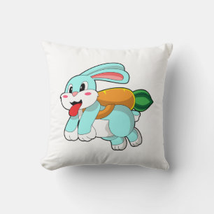 Cojín Decorativo Conejo con zanja como cohete