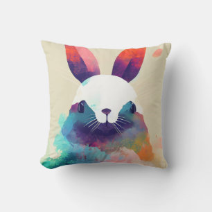 Cojín Decorativo Conejo conejo conejo naturaleza salvaje Colores an
