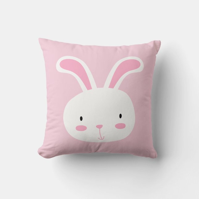 Cojín Decorativo Conejo Cute (Anverso)