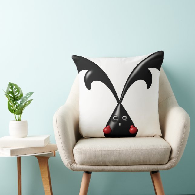 Cojín Decorativo Conejo de bóxer de conejo duro (Silla)