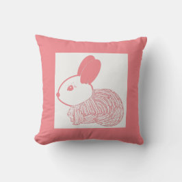 Cojín Decorativo Conejo de conejo lindo