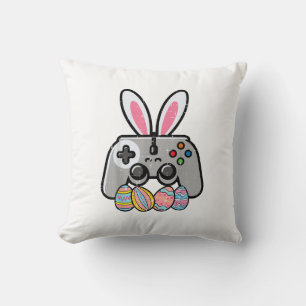 Cojín Decorativo Conejo de Pascua para mando de juegos para niños y