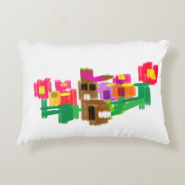 Cojín Decorativo Conejo de primavera