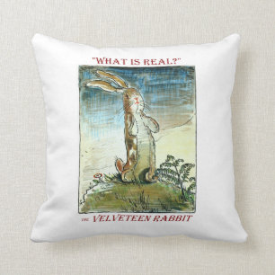 Cojín Decorativo Conejo Velveteen de Margery Williams