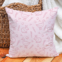 Conejos de Pascua Niñas Conejito Ganso Rosa Femeni