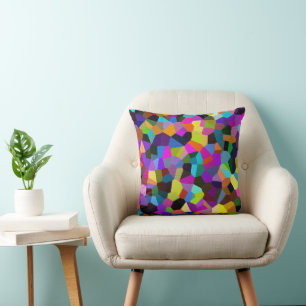 Cojín Decorativo Confetti en tonos jewel