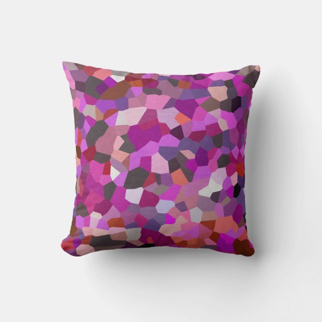 Cojín Decorativo Confetti Magenta Mind (Anverso)