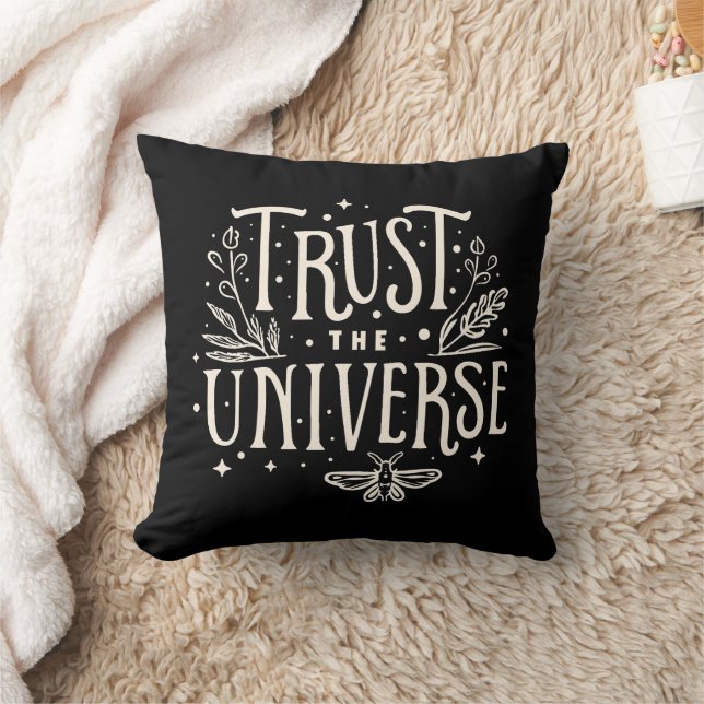 Cojín Decorativo Confiar en el universo (Manta)