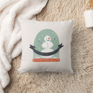 Cojín Decorativo Confort y alegría para Snowman