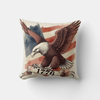 Cojín Decorativo Conmemoración del 250 Aniversario American Eagle 1
