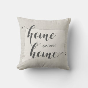 Cojín Decorativo Connecticut - Hogar dulce Burlap-look
